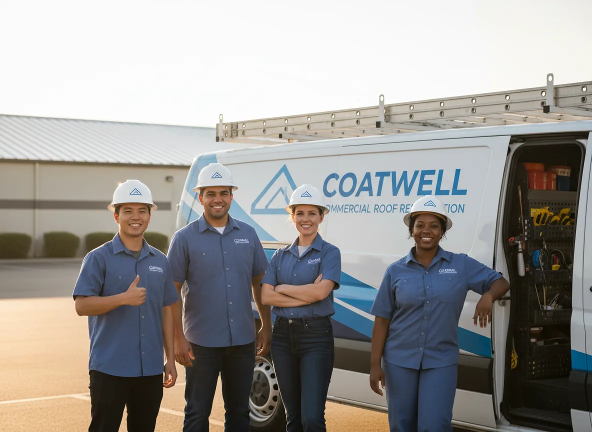 Commercial roof coating company in Morris, IL